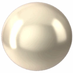 Serinity Pearls Round Half Drilled (5818) Crystal Creamrose Light(Serinity 5818 Round Pearls Half Drilled Crystal Creamrose Light Pearl)