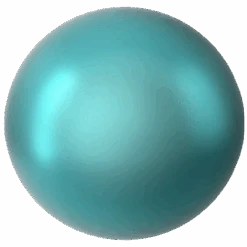 Swarovski Pearls Cabochon (5817) Crystal Iridescent Dark Turquoise(Swarovski 5817 Cabochon Pearls Crystal Iridescent Dark Turquoise Pearl)