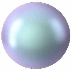 Serinity Pearls Round Half Drilled (5818) Crystal Iridescent Light Blue(Serinity 5818 Round Pearls Half Drilled Crystal Iridescent Light Blue Pearl)