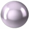 Swarovski Pearls Round Half Drilled (5818) Crystal Lavender(Swarovski 5818 Round Pearls Half Drilled Crystal Lavender Pearl)