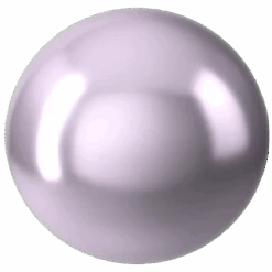 Swarovski Pearls Round Half Drilled (5818) Crystal Lavender(Swarovski 5818 Round Pearls Half Drilled Crystal Lavender Pearl)