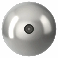 Swarovski Pearls Round Half Drilled (5818) Crystal Light Grey(Swarovski 5818 Round Pearls Half Drilled Crystal Light Grey Pearl) -BlueStreak Crystal Shop Swarovski Pearls Round Half Drilled 5818 Crystal Light Grey 3