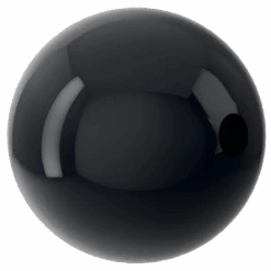 Serinity Pearls Round Half Drilled (5818) Crystal Mystic Black(Serinity 5818 Round Pearls Half Drilled Crystal Mystic Black Pearl) -BlueStreak Crystal Shop Swarovski Pearls Round Half Drilled 5818 Crystal Mystic Black 2