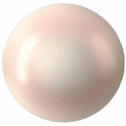 Swarovski Pearls Round Half Drilled (5818) Crystal Pearlescent White(Swarovski 5818 Round Pearls Half Drilled Crystal Pearlescent White Pearl)