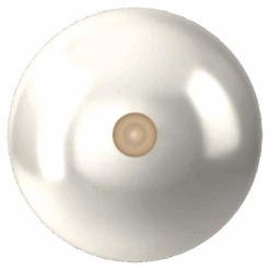 Swarovski Pearls Round Half Drilled (5818) Crystal White(Swarovski 5818 Round Pearls Half Drilled Crystal White Pearl) -BlueStreak Crystal Shop Swarovski Pearls Round Half Drilled 5818 Crystal White 3