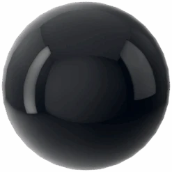 Serinity Pearls Round No Hole (5809) Crystal Mystic Black(Serinity 5809 Small Round Pearls No Hole Crystal Mystic Black Pearl)