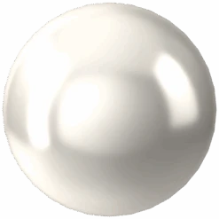Swarovski Pearls Round No Hole (5809) Crystal White(Swarovski 5809 Small Round Pearls No Hole Crystal White Pearl)