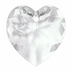 Swarovski Pendants Classic Heart (6215) Crystal(Swarovski 6215 Pendants Classic Heart Crystal)