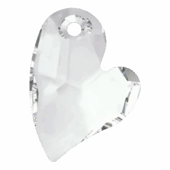 Serinity Pendants Asymmetrical Heart (6261) Crystal(Serinity 6261 Pendants Asymmetrical Heart)