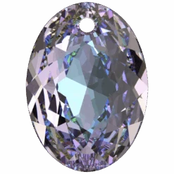 Swarovski Pendants Elliptic Cut (6438) Crystal Vitrail Light P(Swarovski Pendants Elliptic Cut 6438 Crystal Vitrail Light P)