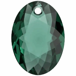 Swarovski Pendants Elliptic Cut (6438) Emerald(Swarovski Pendants Elliptic Cut 6438 Emerald)