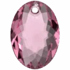 Swarovski Pendants Elliptic Cut (6438) Rose(Swarovski Pendants Elliptic Cut 6438 Rose) 2 Swarovski Pendants Elliptic Cut (6438) Rose(Swarovski Pendants Elliptic Cut 6438 Rose) -BlueStreak Crystal Shop Swarovski Pendants Elliptic Cut 6438 Rose