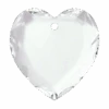 Swarovski Pendants Flat Heart (6225) Crystal(Swarovski 6225 Pendants Flat Heart) -BlueStreak Crystal Shop Swarovski Pendants Flat Heart 6225 Crystal