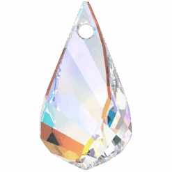 Swarovski Pendants Helix (6020) Crystal AB(Swarovski 6020 Pendants Helix Crystal Ab) -BlueStreak Crystal Shop Swarovski Pendants Helix 6020 Crystal AB 3