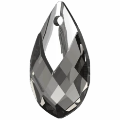 Serinity Pendants Metallic Cap Pear (6565) Crystal Light Chrome(Serinity 6565 Pendants Metallic Cap Pear Shaped)