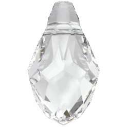Swarovski Pendants Small Briolette (6007) Crystal(Swarovski 6007 Pendants Small Briolette Crystal)