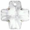 Swarovski Pendants Square Cross (6866) Crystal(Swarovski 6866 Pendants Square Cross Crystal)