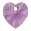 Serinity Pendants Heart (6228) Amethyst(Serinity 6228 Heart Pendants Amethyst)