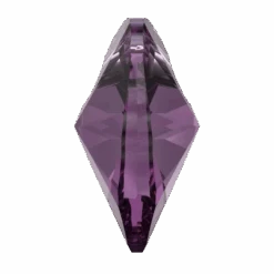 Serinity Pendants Heart (6228) Amethyst(Serinity 6228 Heart Pendants Amethyst) -BlueStreak Crystal Shop Swarovski Pendants Xilion Heart 6228 Amethyst 3