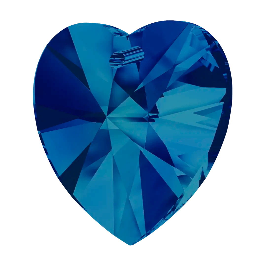 Serinity Pendants Heart (6228) Crystal Bermuda Blue(Serinity 6228 Heart Pendants Crystal Bermuda Blue) 3 Serinity Pendants Heart (6228) Crystal Bermuda Blue(Serinity 6228 Heart Pendants Crystal Bermuda Blue) - Image 2