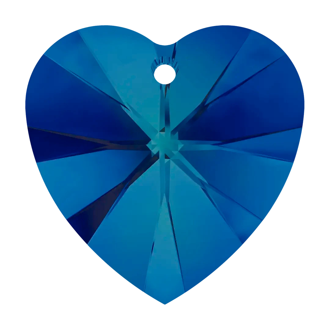 Serinity Pendants Heart (6228) Crystal Bermuda Blue(Serinity 6228 Heart Pendants Crystal Bermuda Blue) 2 Serinity Pendants Heart (6228) Crystal Bermuda Blue(Serinity 6228 Heart Pendants Crystal Bermuda Blue)