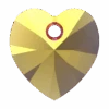 Serinity Pendants Heart (6228) Light Siam AB(Serinity 6228 Heart Pendants Light Siam Ab)
