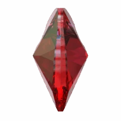 Serinity Pendants Heart (6228) Light Siam AB(Serinity 6228 Heart Pendants Light Siam Ab) -BlueStreak Crystal Shop Swarovski Pendants Xilion Heart 6228 Light Siam AB 3