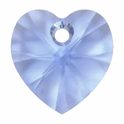 Swarovski Pendants Xilion Heart (6228) Sapphire(Swarovski 6228 Xilion Heart Pendants Sapphire)