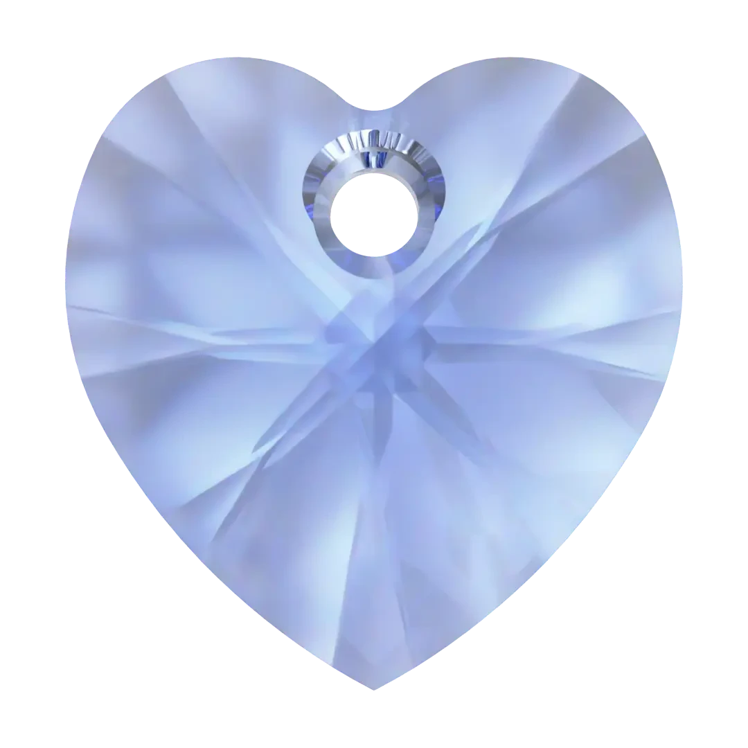 Swarovski Pendants Xilion Heart (6228) Sapphire(Swarovski 6228 Xilion Heart Pendants Sapphire) 3 Swarovski Pendants Xilion Heart (6228) Sapphire(Swarovski 6228 Xilion Heart Pendants Sapphire)