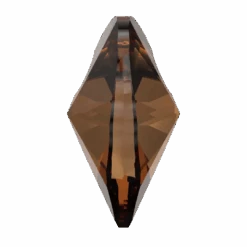 Swarovski Pendants Xilion Heart (6228) Smoked Amber(Swarovski 6228 Xilion Heart Pendants Smoked Amber) -BlueStreak Crystal Shop Swarovski Pendants Xilion Heart 6228 Smoked Amber 3