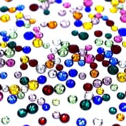 Swarovski Rhinestones Non Hotfix Mix Rainbow(Swarovski Rhinestones Non Hotfix Mix Rainbow)