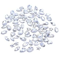 Serinity Flat Back Crystals Non Hotfix Shapes Mix CRYSTAL(Serinity Shapes Mix Of Flatback Crystals Non Hotfix Crystal) -BlueStreak Crystal Shop Swarovski Rhinestones Non Hotfix Shapes Mix CRYSTAL 2