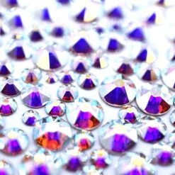 Swarovski Rhinestones Non Hotfix Size Mix CRYSTAL AB(Swarovski Rhinestones Non Hotfix Size Mix Crystal Ab)