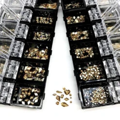 Serinity Flat Back Crystals Non Hotfix Ultimate Mix Crystal Golden Shadow(Serinity Rhinestones Non Hotfix Ultimate Mix Crystal Golden Shadow)