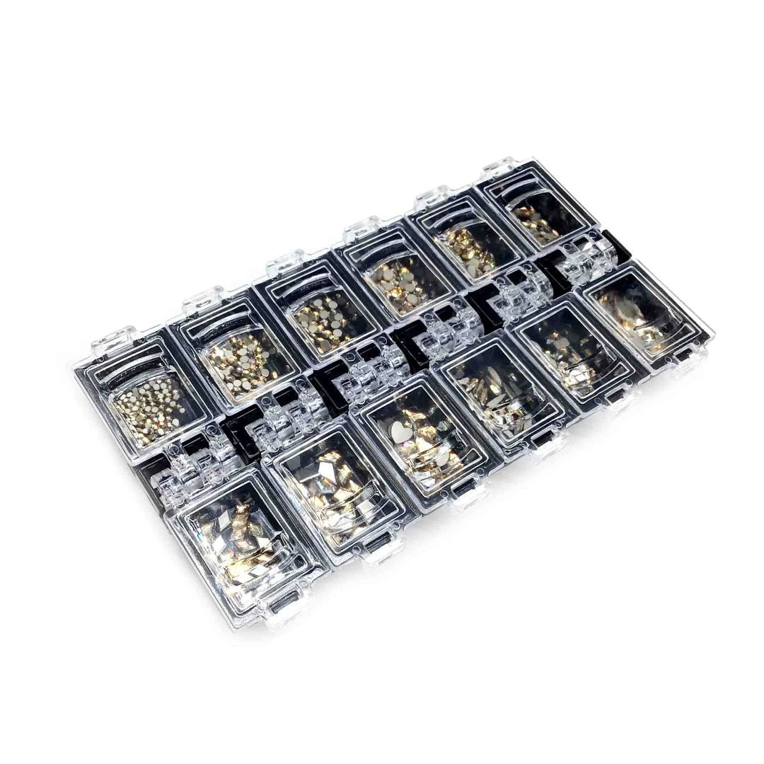 Serinity Flat Back Crystals Non Hotfix Ultimate Mix Crystal Golden Shadow(Serinity Rhinestones Non Hotfix Ultimate Mix Crystal Golden Shadow) 5 Serinity Flat Back Crystals Non Hotfix Ultimate Mix Crystal Golden Shadow(Serinity Rhinestones Non Hotfix Ultimate Mix Crystal Golden Shadow) - Image 3