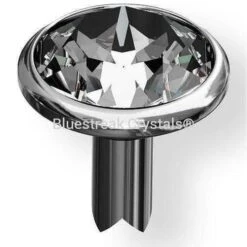Swarovski Rivets (53001) SS29 Silver Brushed (082)(Swarovski 53001 Rivets Ss29 Silver Brushed 082)