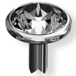Swarovski Rivets (53006) SS39 Silver Brushed (082)(Swarovski 53006 Rivets Ss39 Silver Brushed 082)