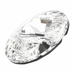 Swarovski Sew On Crystals Rivoli Button (3015) Crystal(Swarovski 3015 Sew On Crystal Buttons Rivoli) -BlueStreak Crystal Shop Swarovski Sew On Crystals Rivoli Button 3015 Crystal 2 1