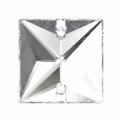 Swarovski Sew On Crystals Square (3240) Crystal(Swarovski 3240 Sew On Crystals Square)