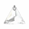 Swarovski Sew On Crystals Triangle (3270) Crystal(Swarovski 3270 Sew On Crystals Triangle) -BlueStreak Crystal Shop Swarovski Sew On Crystals Triangle 3270 Crystal