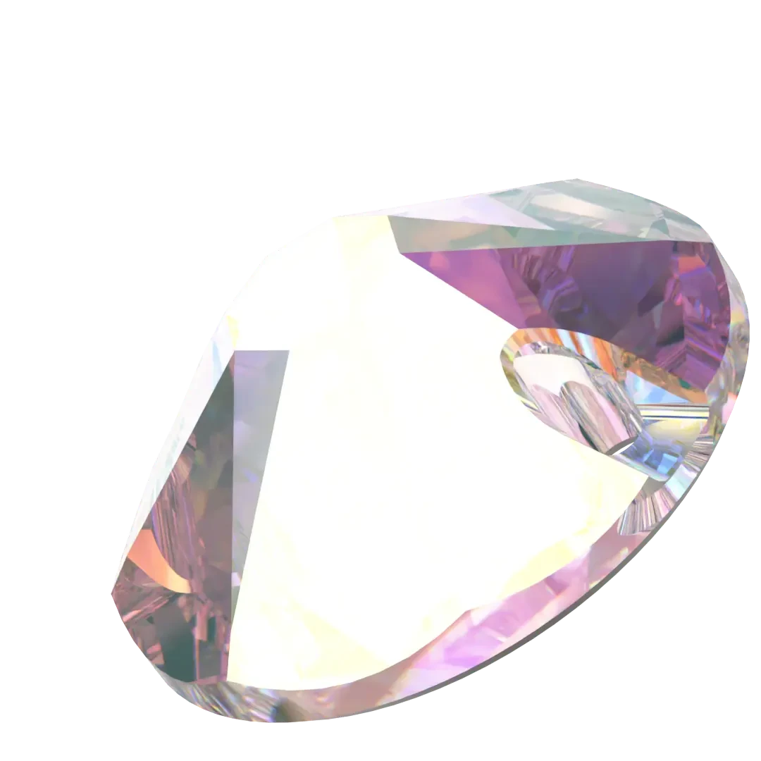 Swarovski Sew On Crystals Xirius (3288) Crystal AB(Swarovski 3288 Sew On Xirius Crystals Crystal Ab) 4 Swarovski Sew On Crystals Xirius (3288) Crystal AB(Swarovski 3288 Sew On Xirius Crystals Crystal Ab) - Image 2