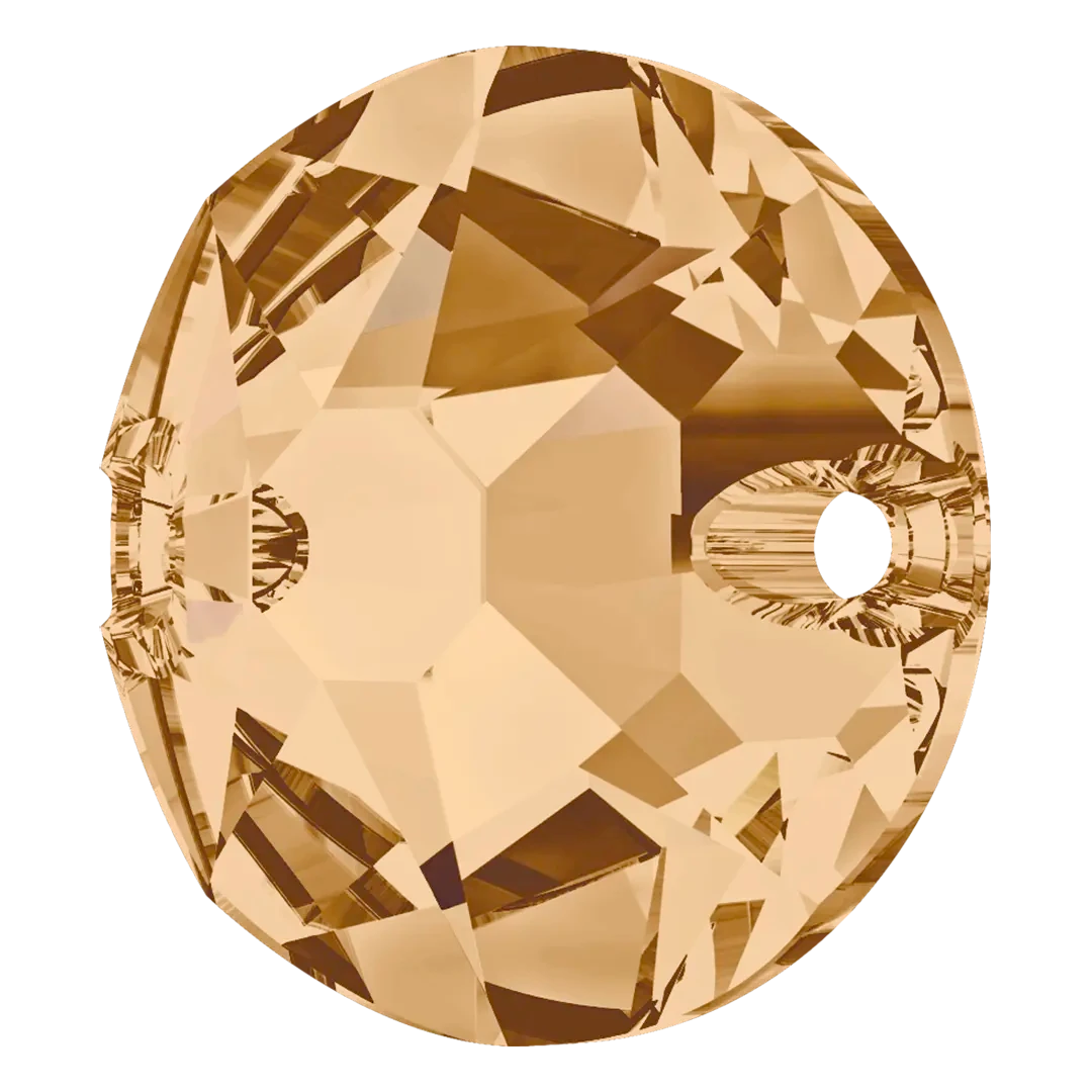 Serinity Sew On Crystals Round (3288) Crystal Golden Shadow(Serinity 3288 Sew On Crystals Crystal Golden Shadow) 4 Serinity Sew On Crystals Round (3288) Crystal Golden Shadow(Serinity 3288 Sew On Crystals Crystal Golden Shadow) - Image 2