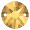 Serinity Sew On Crystals Round (3288) Crystal Metallic Sunshine(Serinity 3288 Sew On Crystals Crystal Metallic Sunshine) -BlueStreak Crystal Shop Swarovski Sew On Crystals Xirius 3288 Crystal Metallic Sunshine
