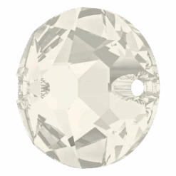 Serinity Sew On Crystals Round (3288) Crystal Silver Shade(Serinity 3288 Sew On Crystals Crystal Silver Shade) -BlueStreak Crystal Shop Swarovski Sew On Crystals Xirius 3288 Crystal Silver Shade 2 1