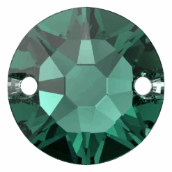 Swarovski Sew On Crystals Xirius (3288) Emerald(Swarovski 3288 Sew On Xirius Crystals Emerald)