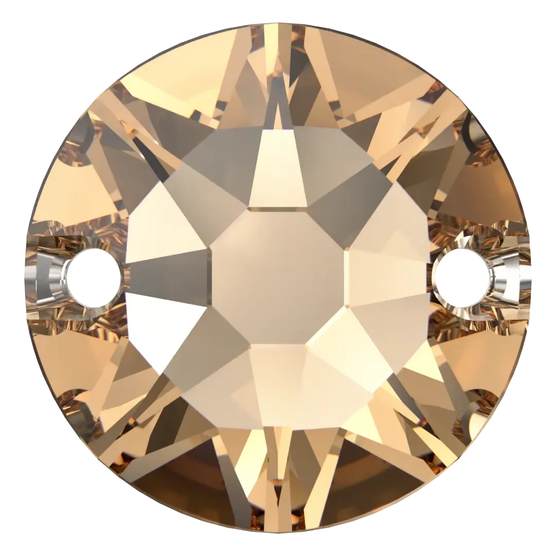 Serinity Sew On Crystals Round (3288) Light Colorado Topaz(Serinity 3288 Sew On Crystals Light Colorado Topaz) 3 Serinity Sew On Crystals Round (3288) Light Colorado Topaz(Serinity 3288 Sew On Crystals Light Colorado Topaz)