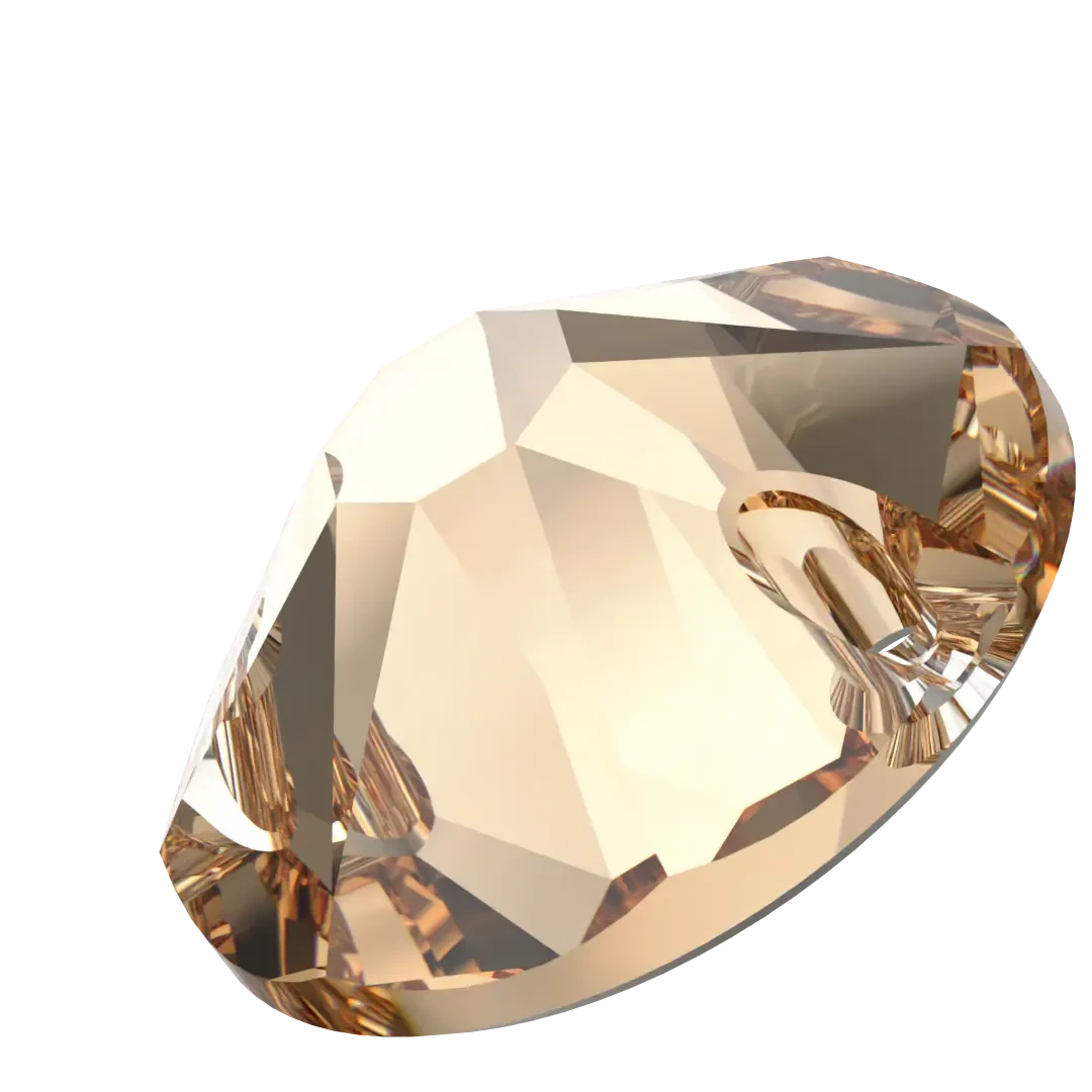 Serinity Sew On Crystals Round (3288) Light Colorado Topaz(Serinity 3288 Sew On Crystals Light Colorado Topaz) 4 Serinity Sew On Crystals Round (3288) Light Colorado Topaz(Serinity 3288 Sew On Crystals Light Colorado Topaz) - Image 2