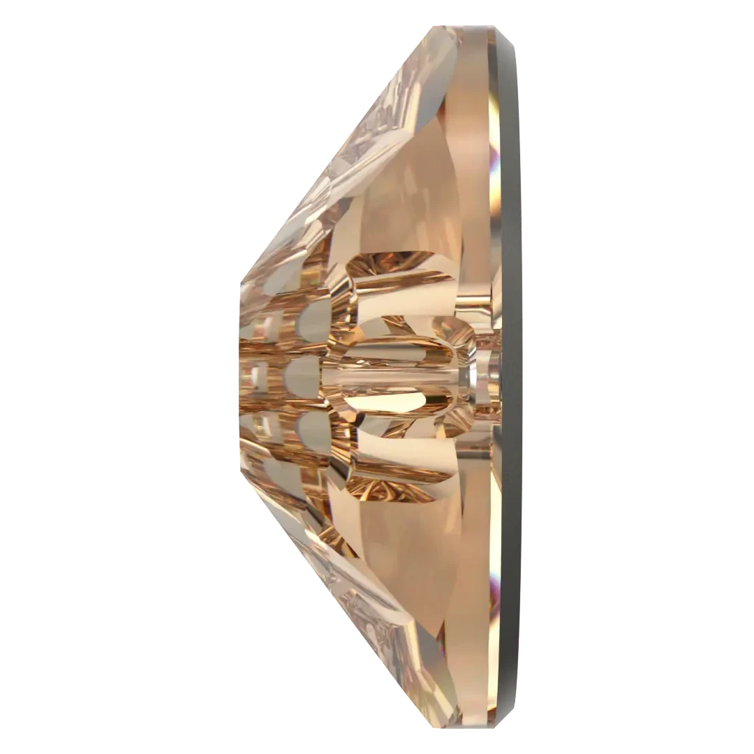 Serinity Sew On Crystals Round (3288) Light Colorado Topaz(Serinity 3288 Sew On Crystals Light Colorado Topaz) 5 Serinity Sew On Crystals Round (3288) Light Colorado Topaz(Serinity 3288 Sew On Crystals Light Colorado Topaz) - Image 3