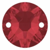 Serinity Sew On Crystals Round (3288) Scarlet(Serinity 3288 Sew On Crystals Scarlet) -BlueStreak Crystal Shop Swarovski Sew On Crystals Xirius 3288 Scarlet