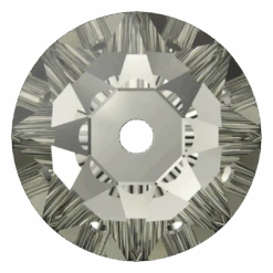 Swarovski Sew On Crystals Xirius Lochrose (3188) Black Diamond(Swarovski 3188 Sew On Xirius Lochrose Black Diamond)